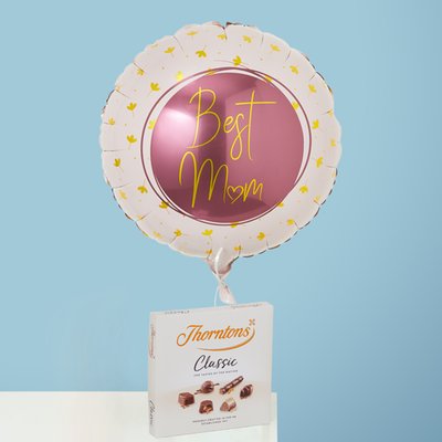 Best Mum Balloon & Thorntons Classic Chocolates