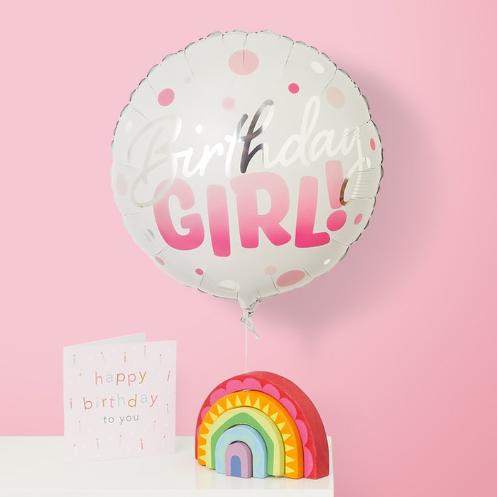 Birthday Girl Balloon Gift Set