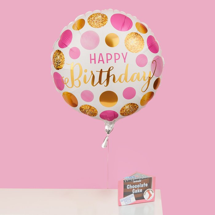 Birthday Balloon & Cake Socks