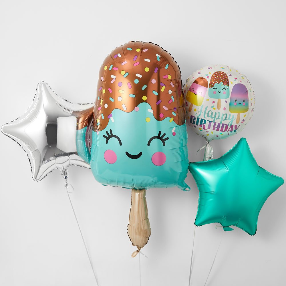 Moonpig Birthday Lolly Balloon Bundle