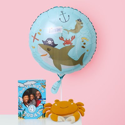 Shark Balloon Gift Set