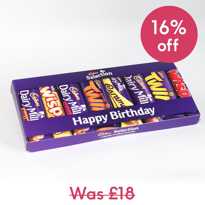 Cadbury Selection Happy Birthday (700g)