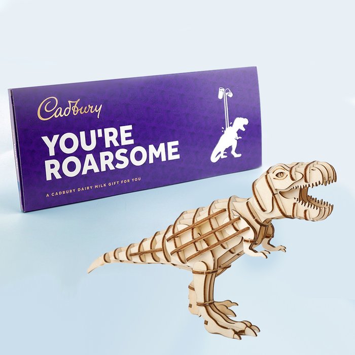 Roarsome Cadbury & Puzzle Gift Set