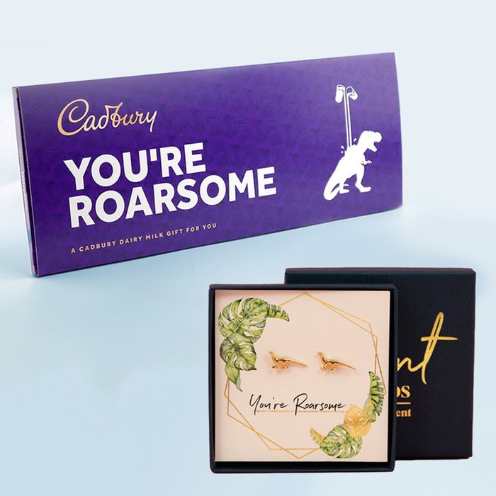 Roarsome Cadbury & Jewellery Gift Set