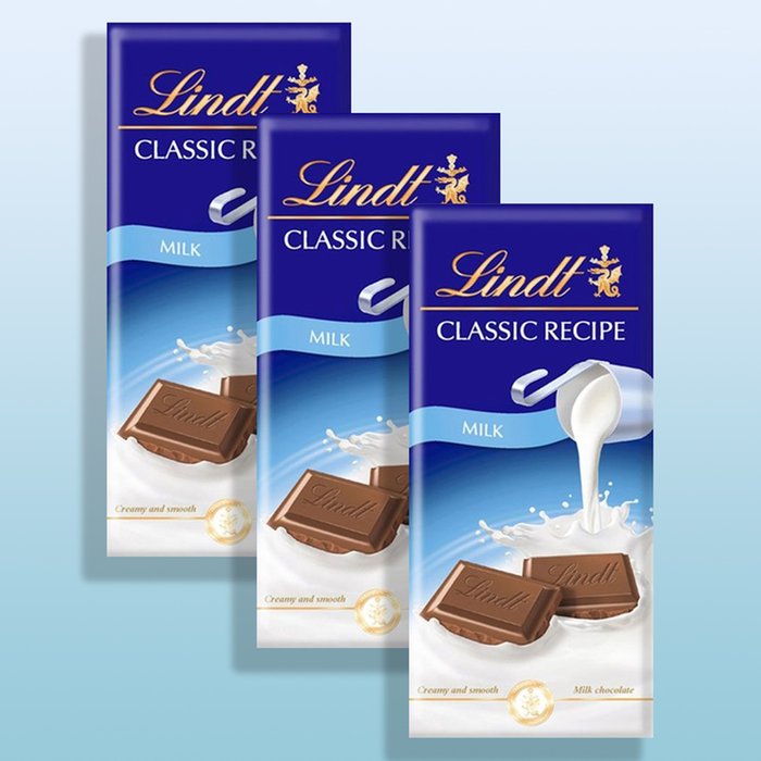 Lindt Classic Recipe Bar Trio 