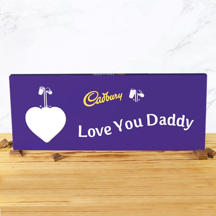 Love You Daddy Cadbury Bar (850g)