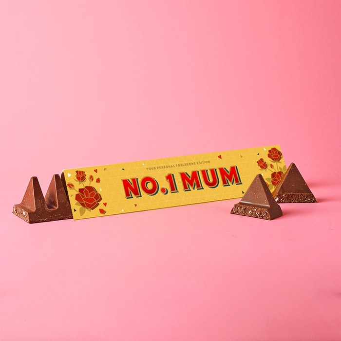 No. 1 Mum Floral Toblerone Chocolate (360g)