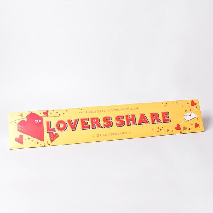 Lovers Toblerone Share Pack (Contains 8 100g Bars)