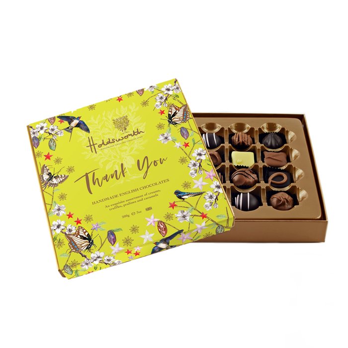 Holdsworth Chocolates Thank You Box (200g)