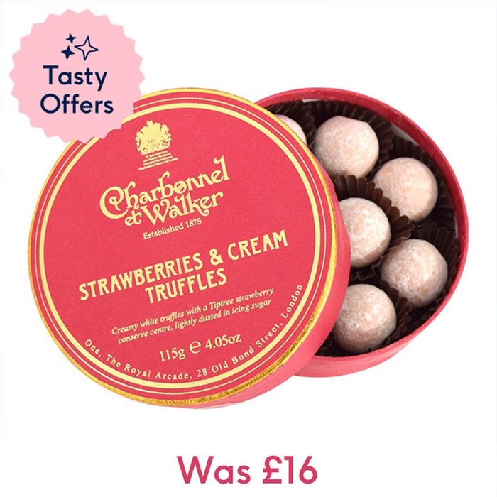 Charbonnel et Walker Strawberries & Cream Truffles (115g)