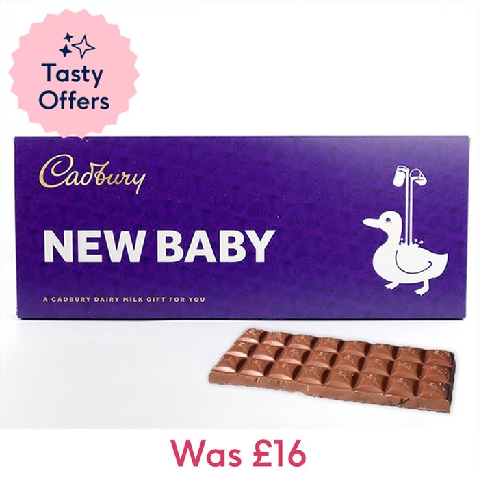 Giant Cadbury Dairy Milk New Baby Duck Emoji Bar (850g)