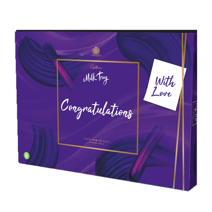 Cadbury Milk Tray Congratulations Box (530g)