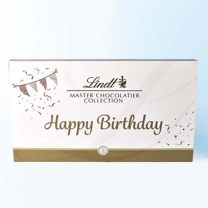 Lindt Master Chocolatier Happy Birthday Chocolate Collection (320g)
