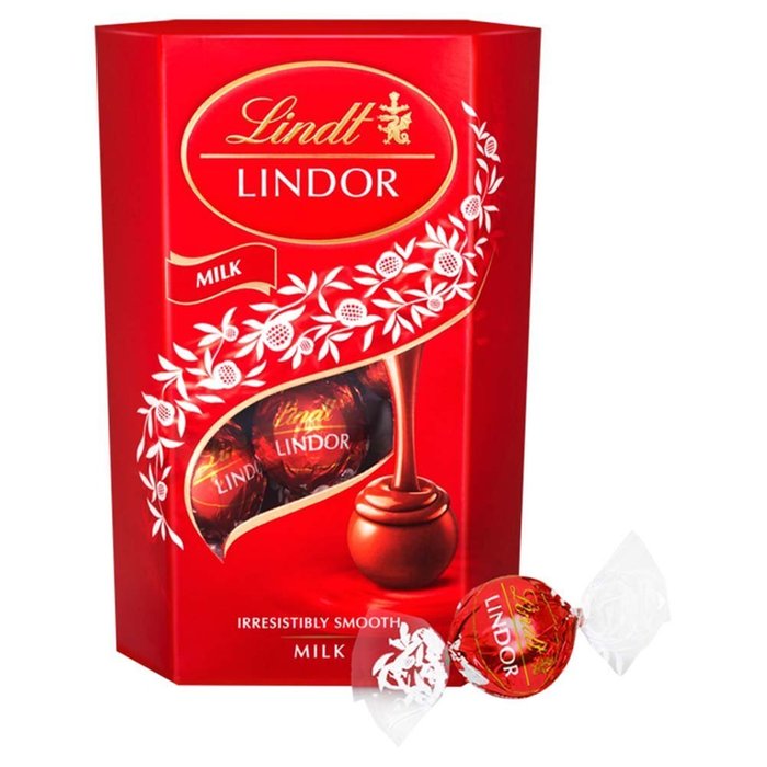 Lindt Lindor Milk Chocolate Truffles 