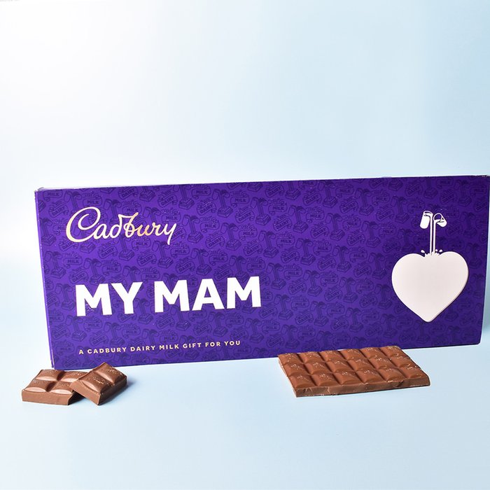 Giant Cadbury My Mam Dairy Milk Chocolate Bar (850g) Moonpig
