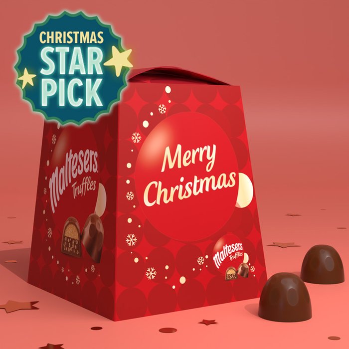 Maltesers Truffles 'Happy Christmas' Box 200g