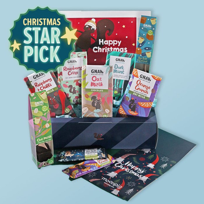 Gnaw Christmas Vegan Chocoholic Hamper
