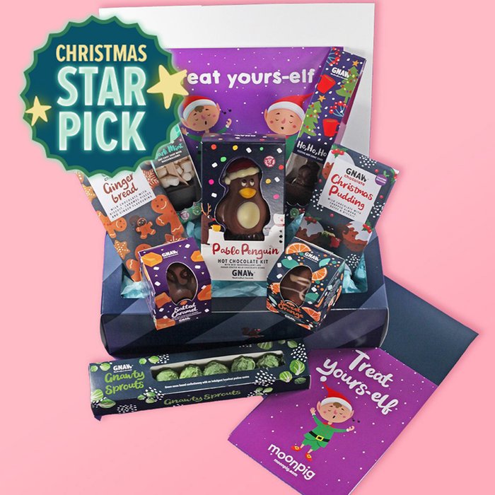 Gnaw Christmas Chocolate Hamper | Moonpig