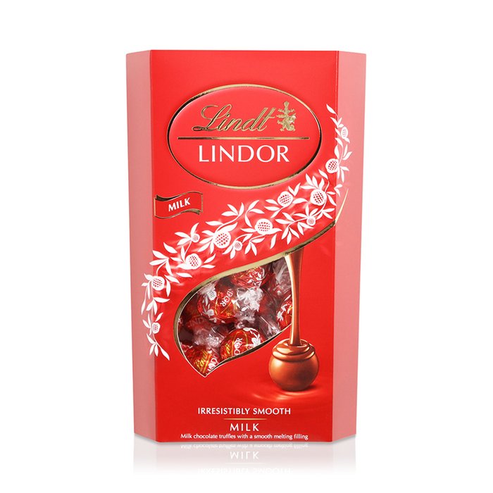 Giant Lindt Lindor Milk Chocolate Truffles Box (600g)