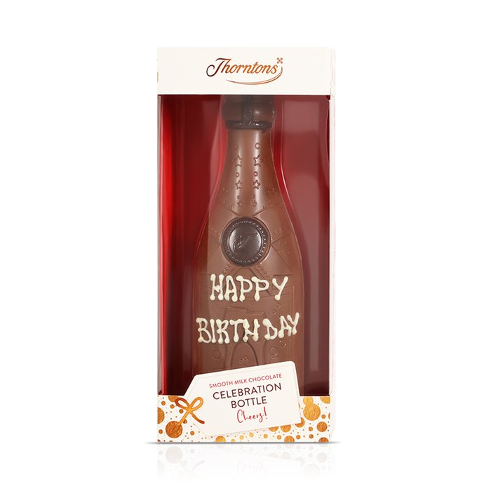 Thorntons Happy Birthday Chocolate Bottle Gift Box (200g)
