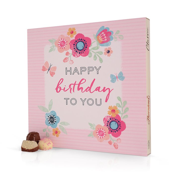 Thorntons Classic Collection Box In Birthday Sleeve (262g)