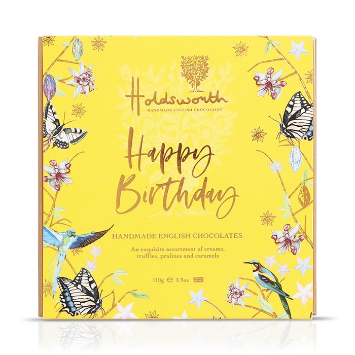 Holdsworth 'Happy Birthday' Assorted Chocolates (110g)