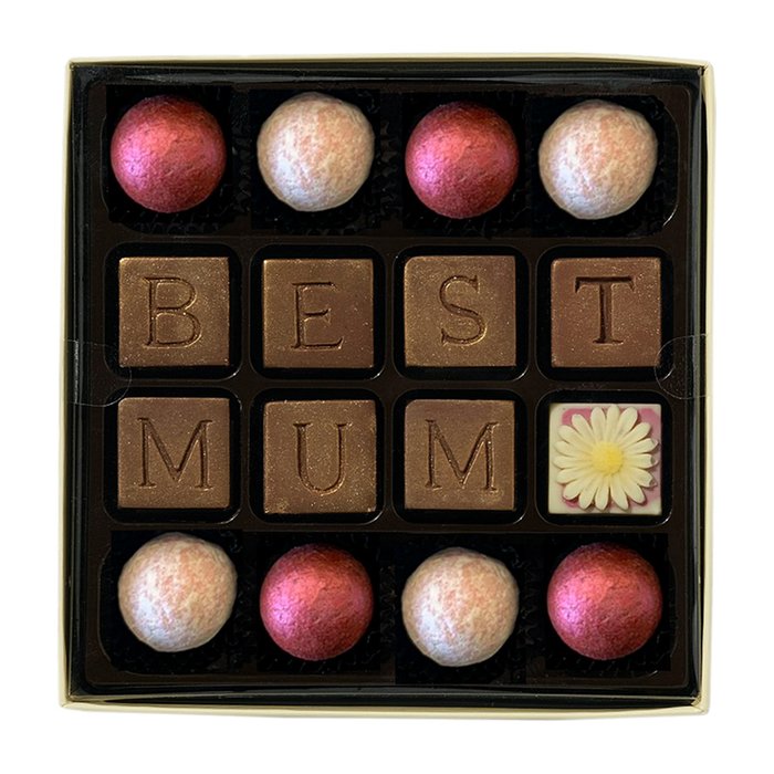 Choc on Choc Best Mum' Chocolate Truffles Box (225g)