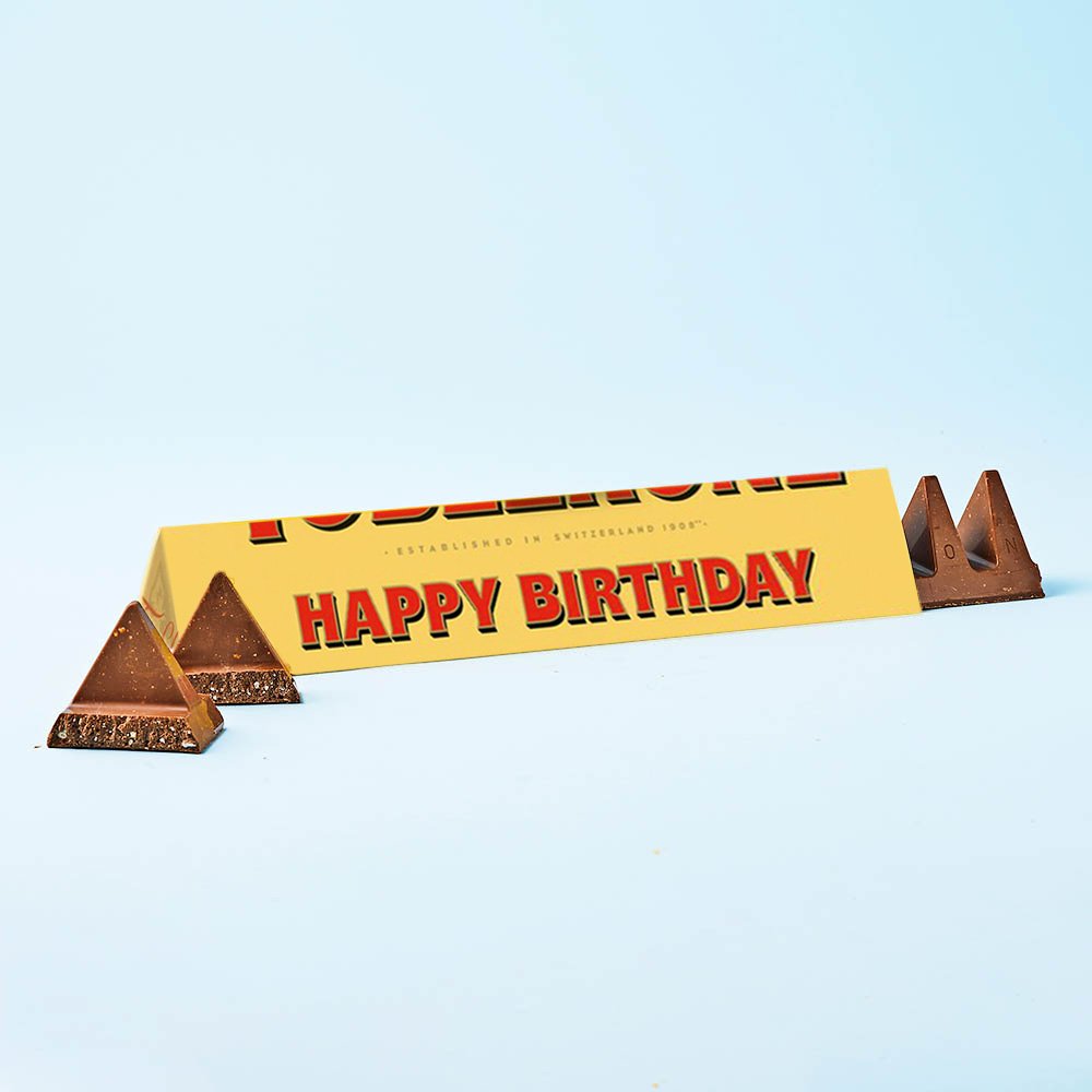 House Of Sarunds Happy Birthday Toblerone (360G) Chocolates