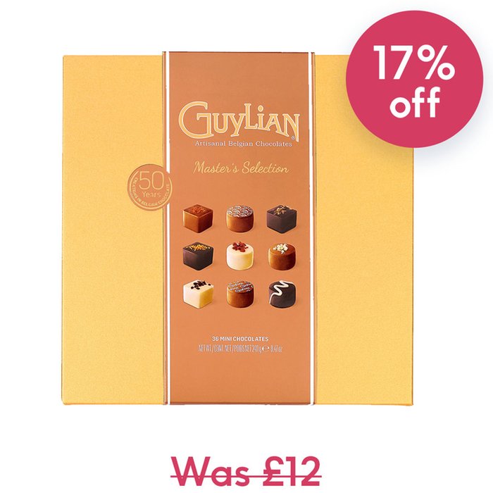 Guylian Master's Selection Gold Chocolate Praline Assortment