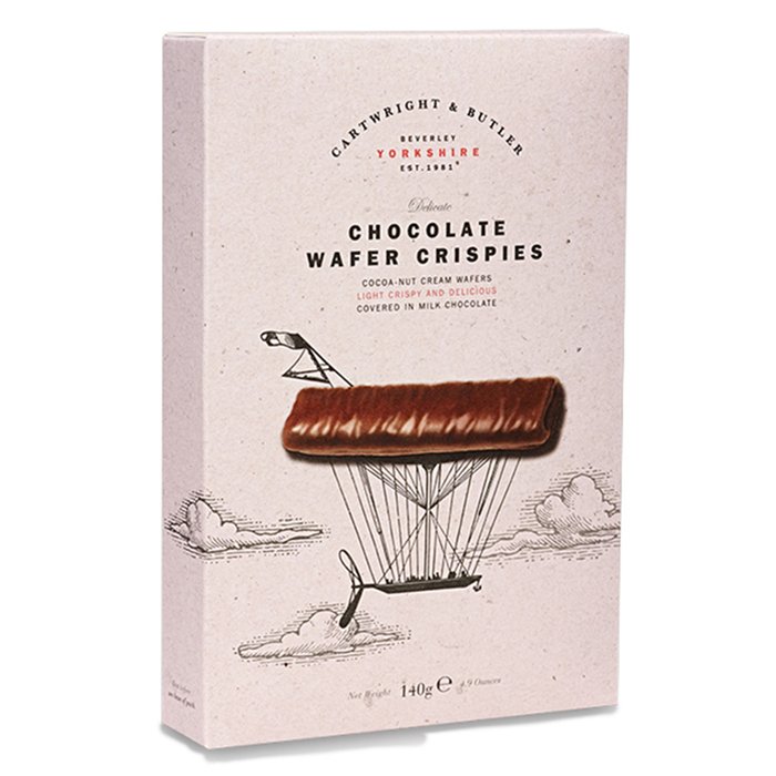 Cartwright & Butler Chocolate Wafer Crispies (140g)