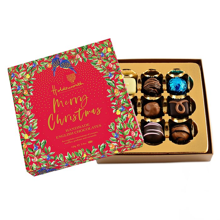 Merry Christmas Chocolate Gift Box (110g)