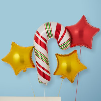 Candy Cane Festive Balloon Bundle