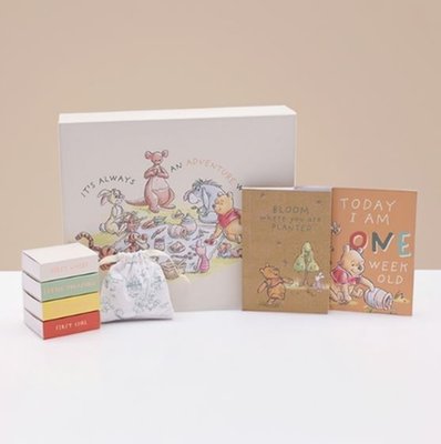 Disney's Winnie the Pooh Keepsake Box & Milestone Cards