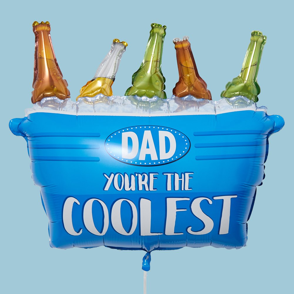 Giant Coolest Dad Beer Cooler Balloon