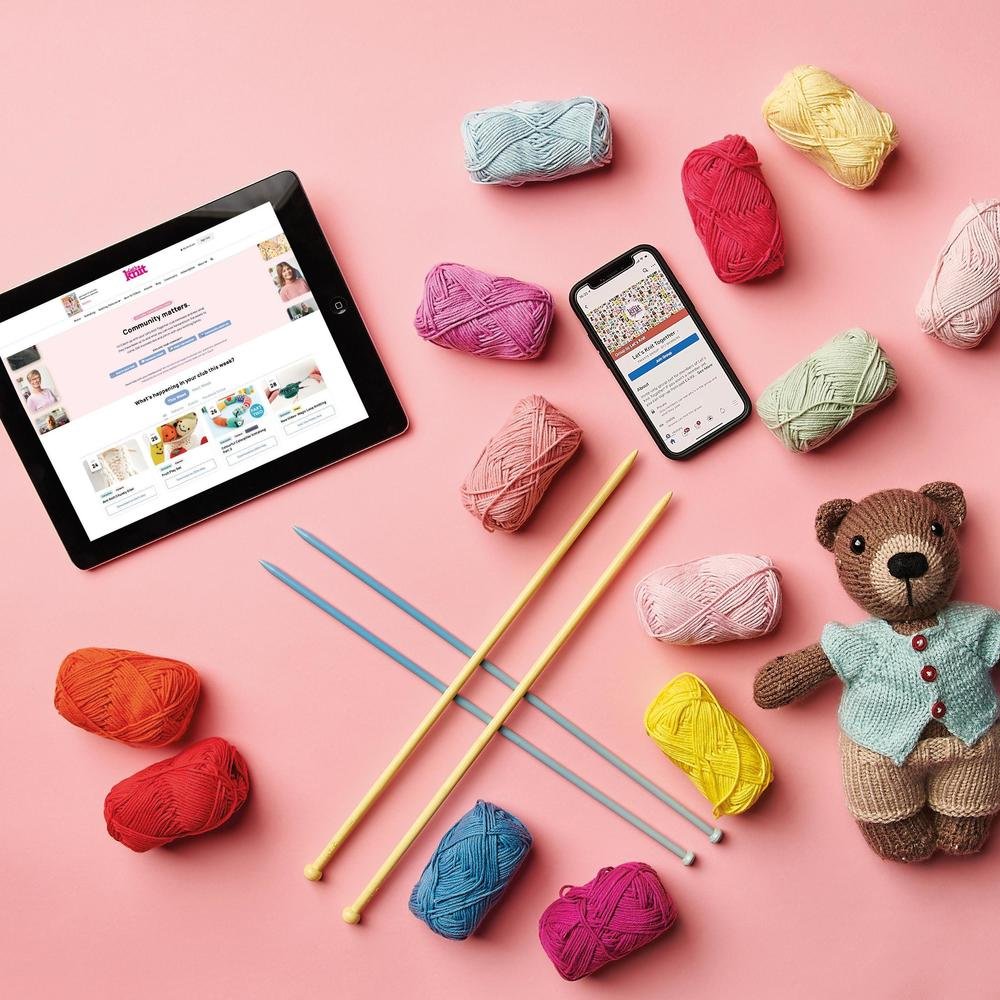 Buyagift Three Month Let's Knit Together Subscription For One
