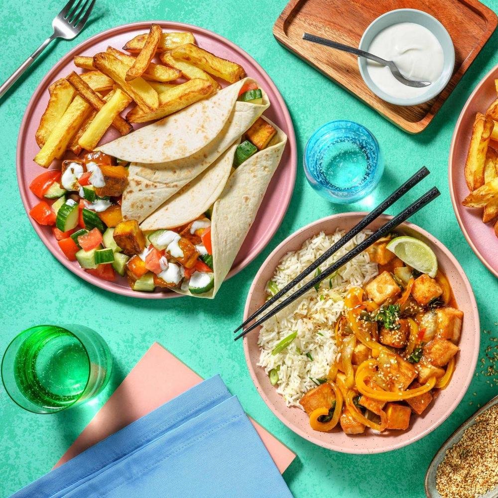 Buyagift Hellofresh Vegetarian Two Week Meal Kit With Three Meals For Two People