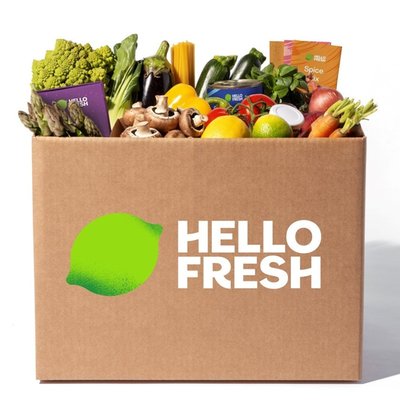 HelloFresh Vegetarian Four Week Meal Kit with Three Meals for Two People