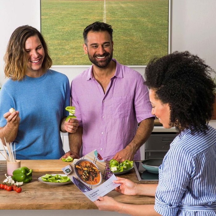 Green Chef Four Week Meal Kit with Four Meals for Two People