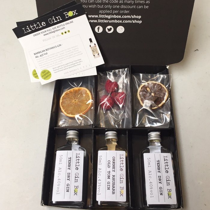 6 Month Premium Subscription to the Little Gin Box Moonpig