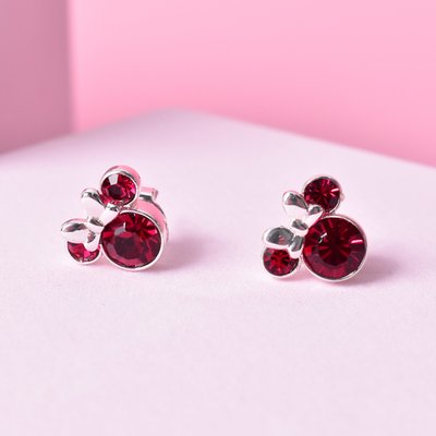 Disney Minnie Mouse Ruby Earrings