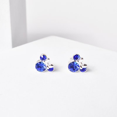 Disney Minnie Mouse Sapphire Earrings