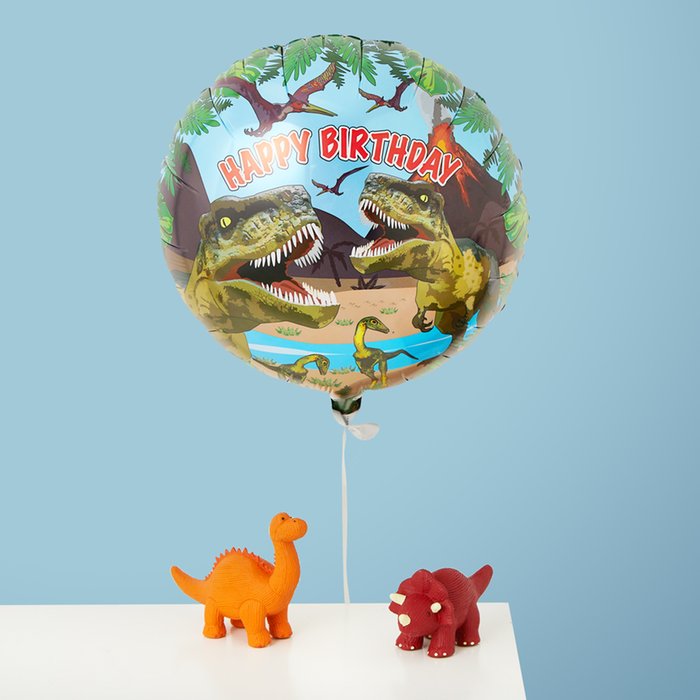 Dinosaur Balloon T Set Moonpig