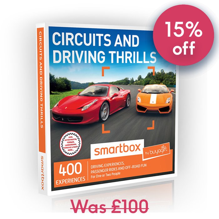 Smartbox Circuits and Driving Thrills Gift Experience