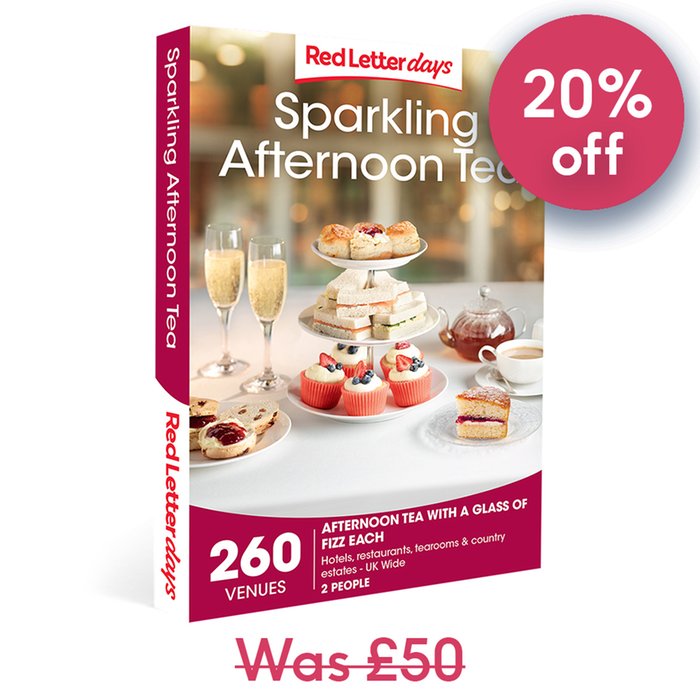Sparkling Afternoon Tea for Two Gift Experience