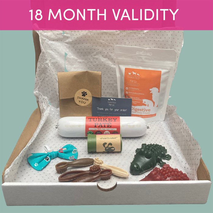 3 Month Dog Treat Subscription Moonpig