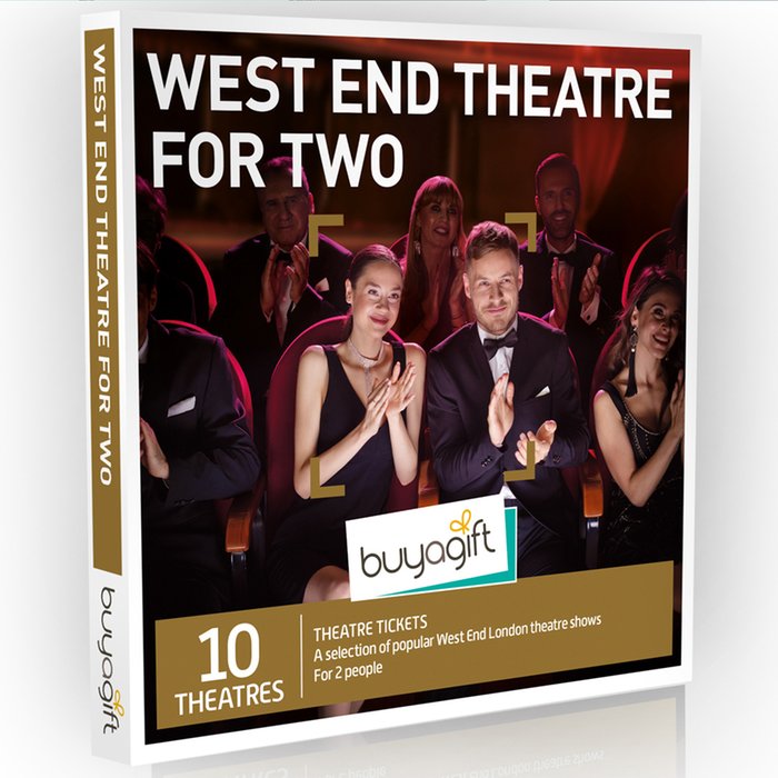 Buyagift West End Theatre for Two Gift Experience