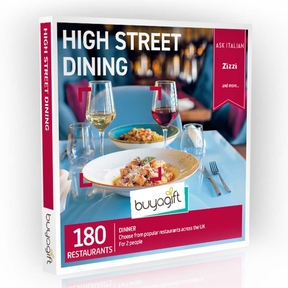 Buy A Gift Buyagift High Street Dining Gift Experience Voucher