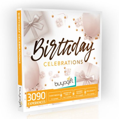 Birthday Celebrations Gift Experience Voucher