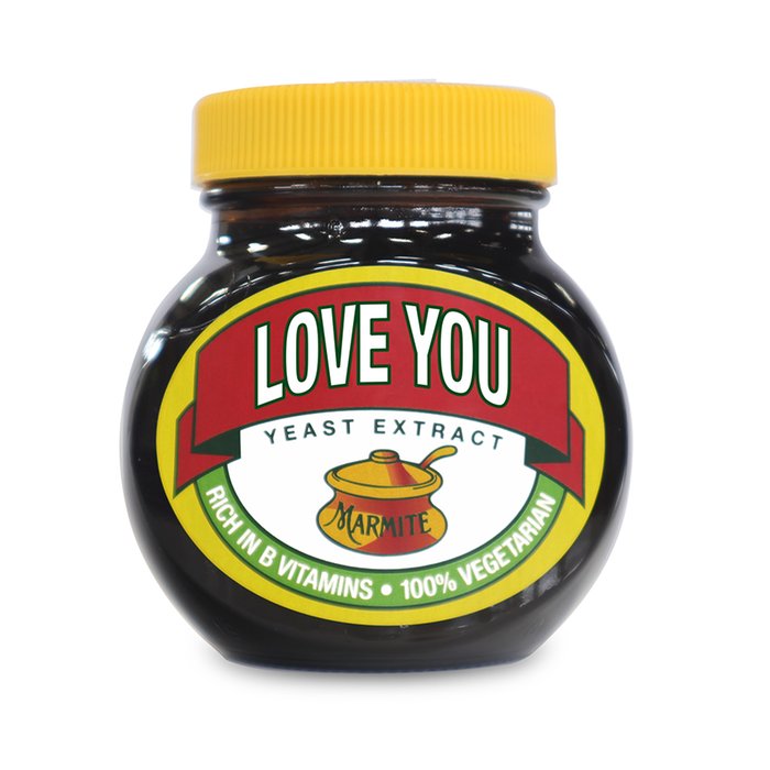Love You Marmite Jar