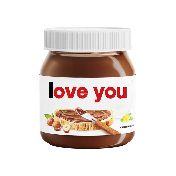 Nutella Love You Jar 350g